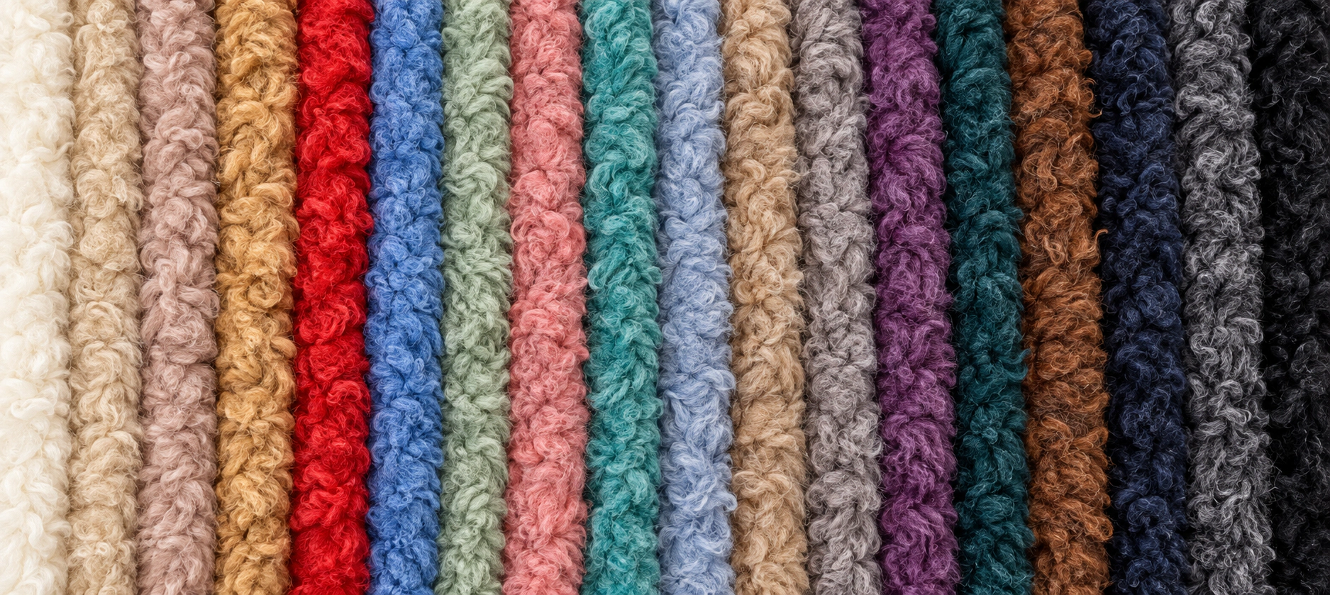 TEDDY-PILE original upholstery colour board