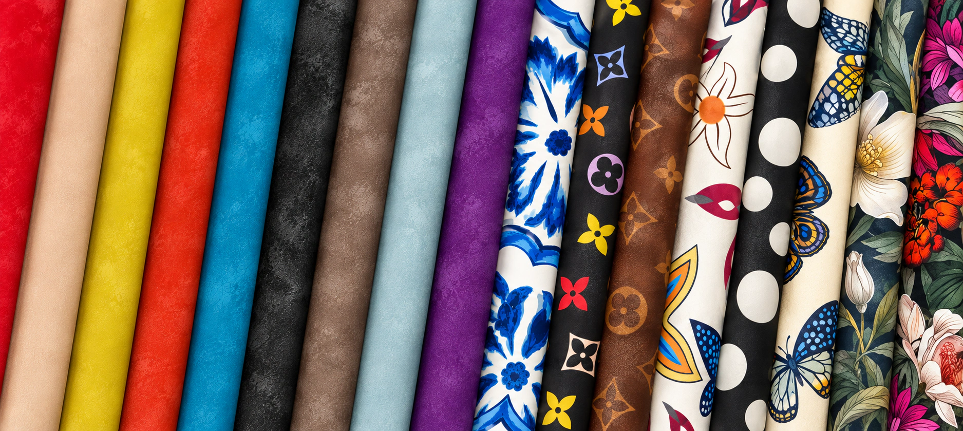 WATER-RESISTANT-SYNTHETIC-LEATHER original upholstery colour board