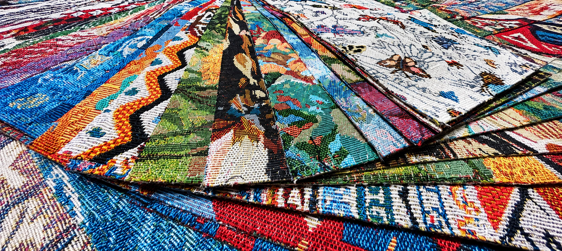 YARN-DYED original fabric colour board