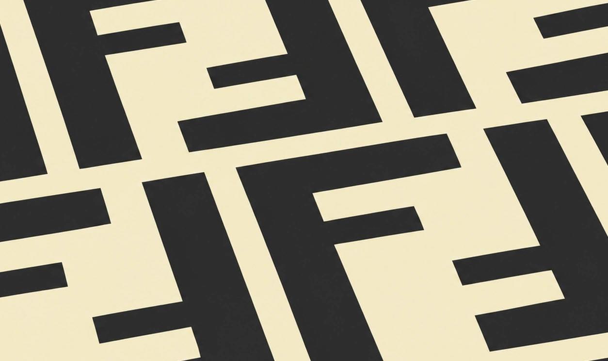 PRINTED-DECORATIVE colour 04 · Ivory · Charcoal Geometry B