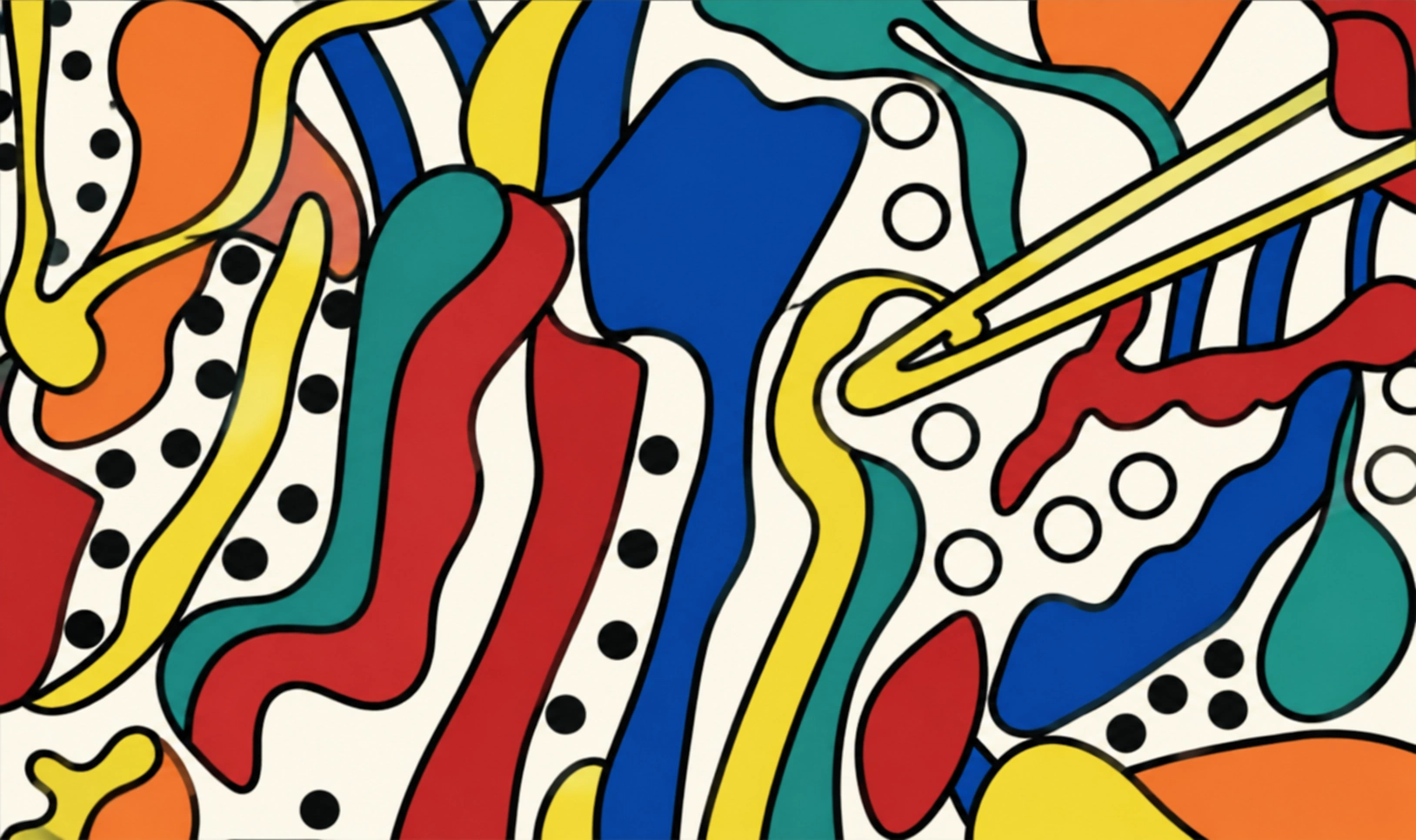 PRINTED-DECORATIVE colour 21 · Multicolour Curves