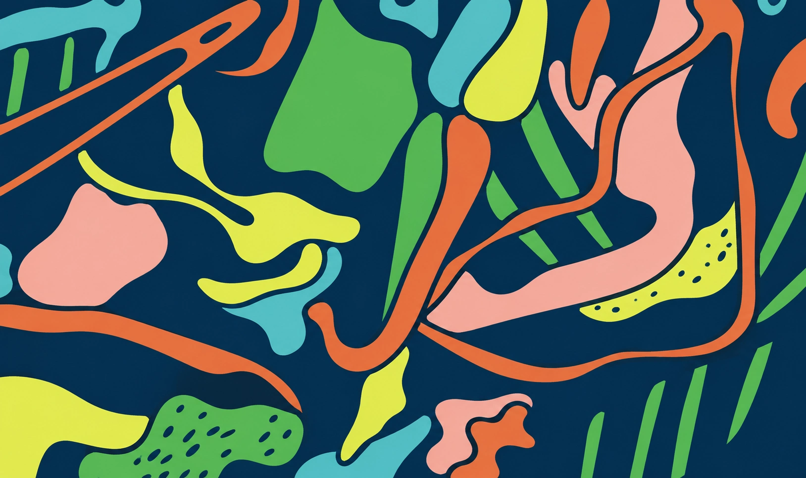 PRINTED-DECORATIVE colour 22 · Deep Multicolour Curves