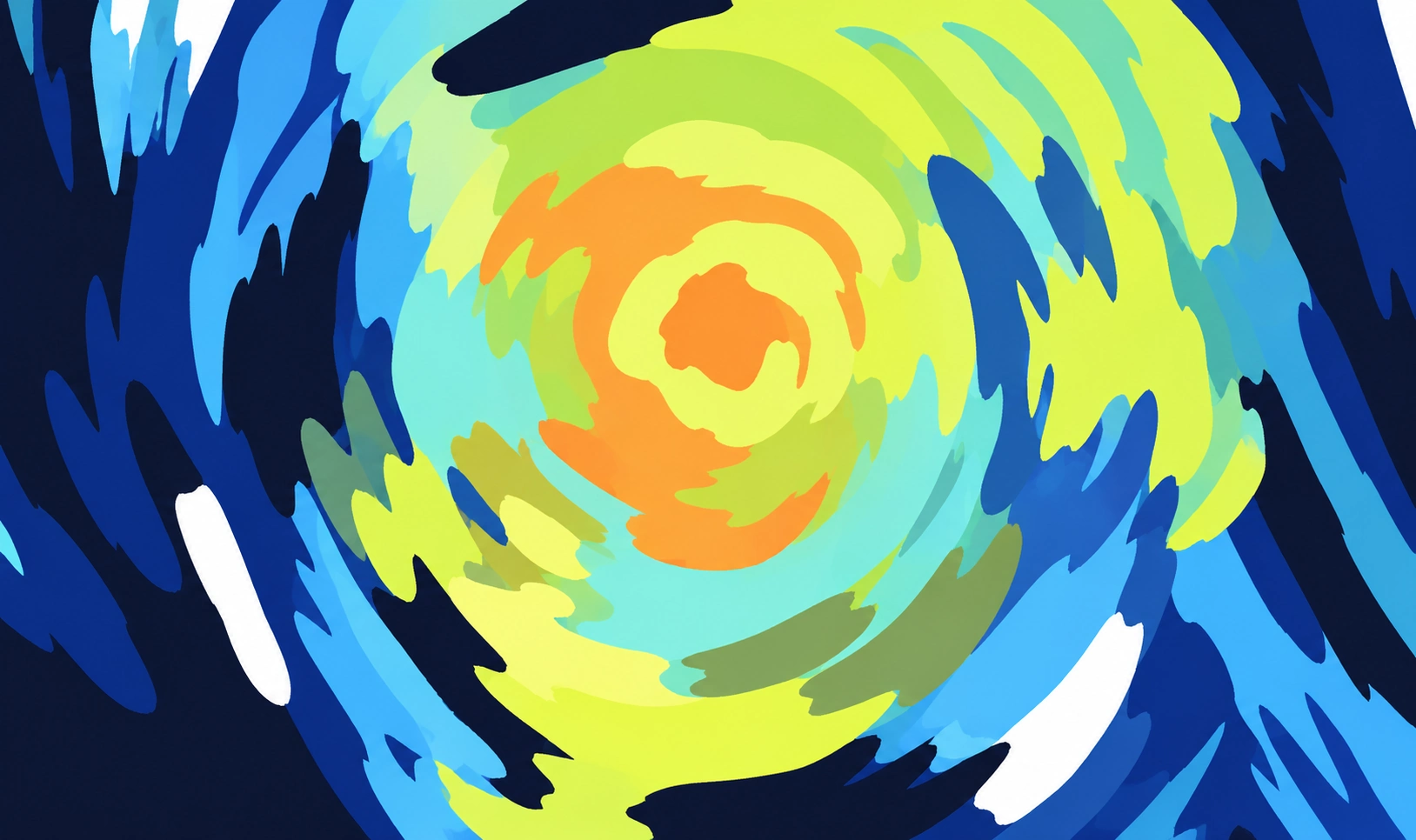 PRINTED-DECORATIVE colour 24 · Blue · Yellow Abstract