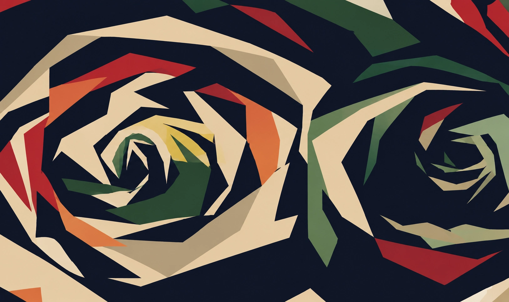 PRINTED-DECORATIVE colour 27 · Midnight Abstract
