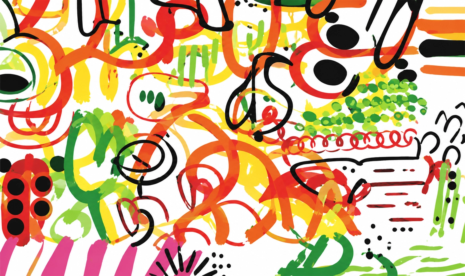 PRINTED-DECORATIVE colour 31 · Multicolour Line Motif