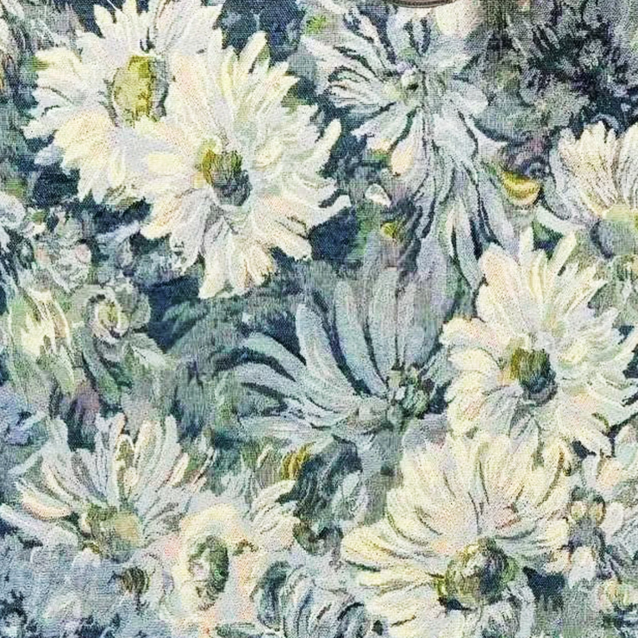 YARN-DYED colour 04 · Chrysanthemum · Blue