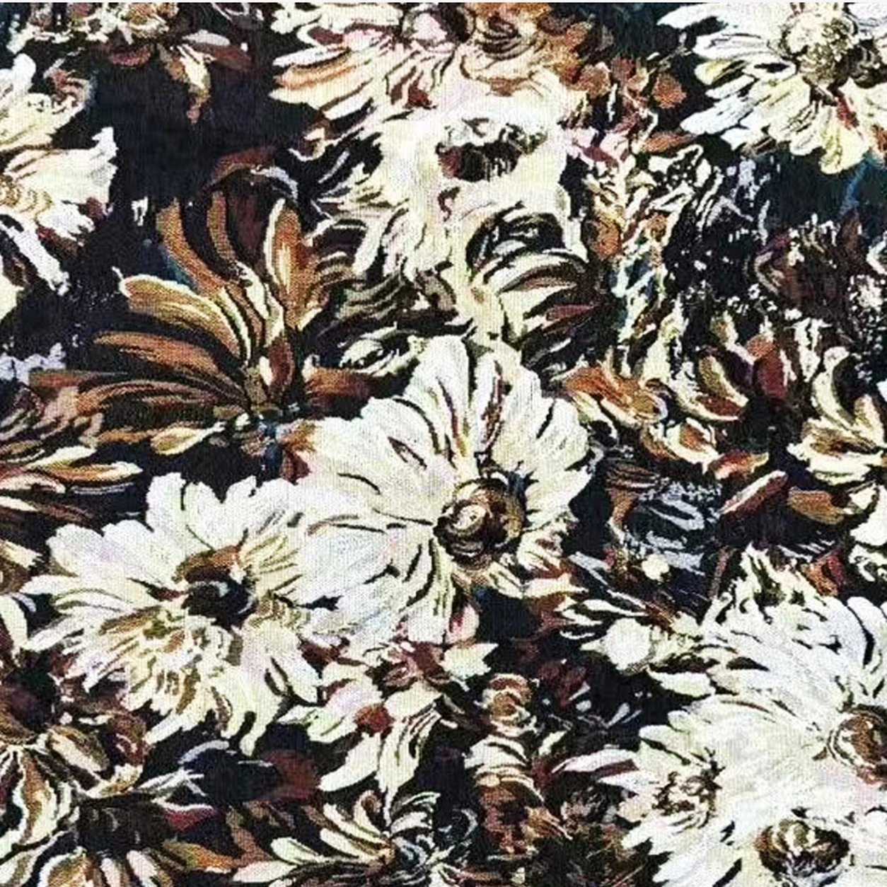 YARN-DYED colour 06 · Chrysanthemum · Black