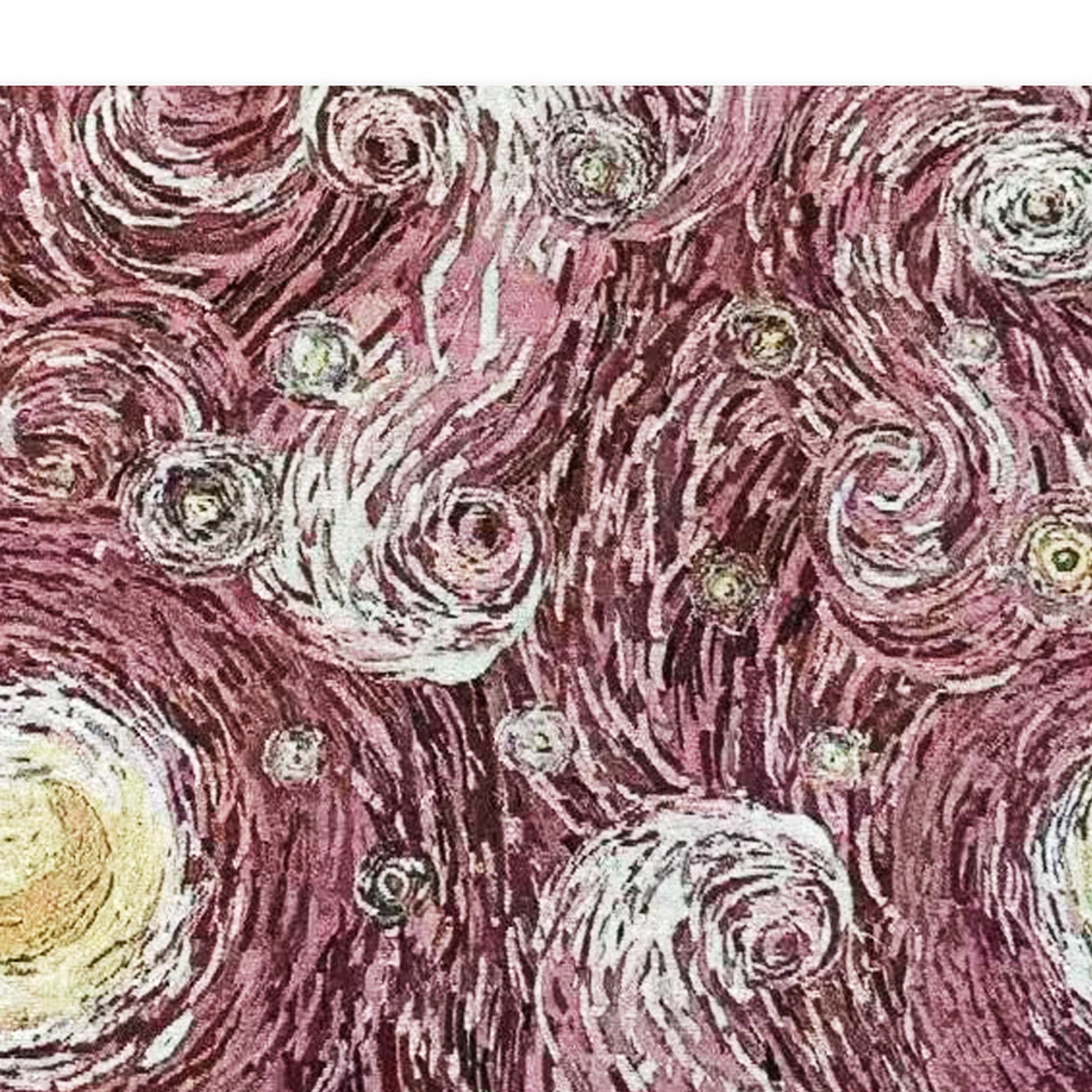 YARN-DYED colour 14 · Starry Night · Red