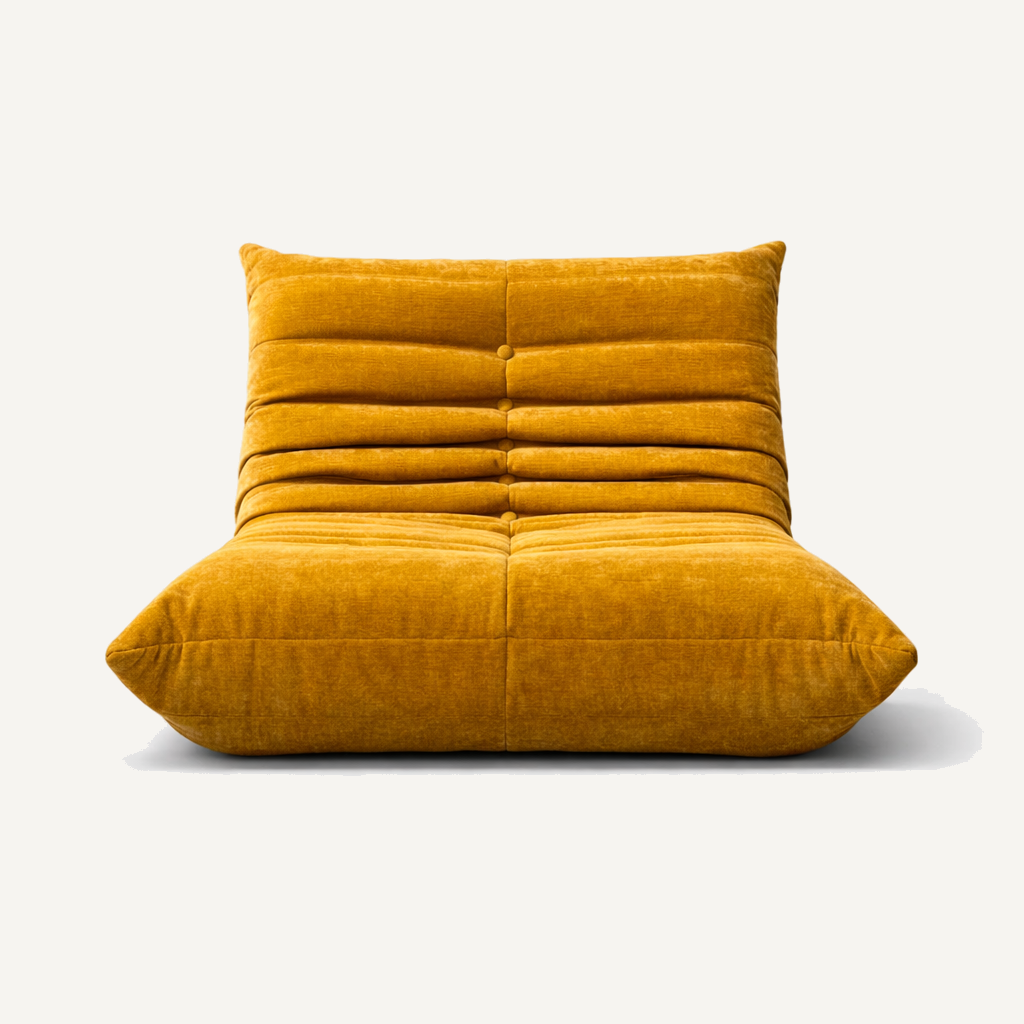 B-001 Buttoned Channel Lounge Chair product view