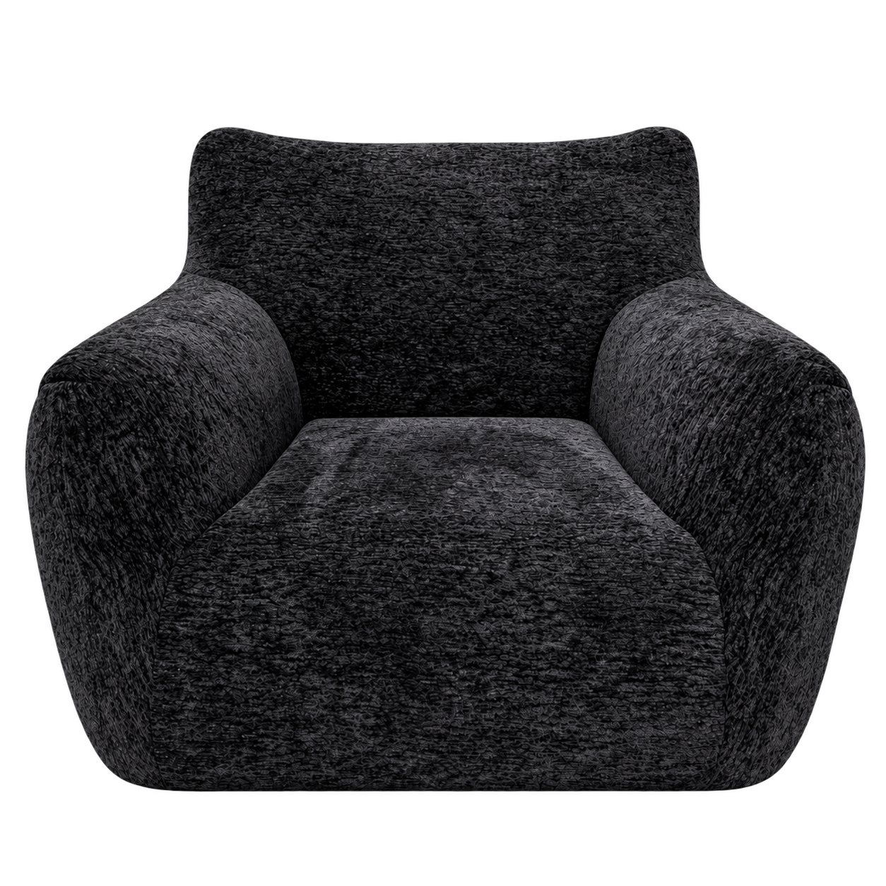 B-012 Rounded Arm Lounge Chair product view