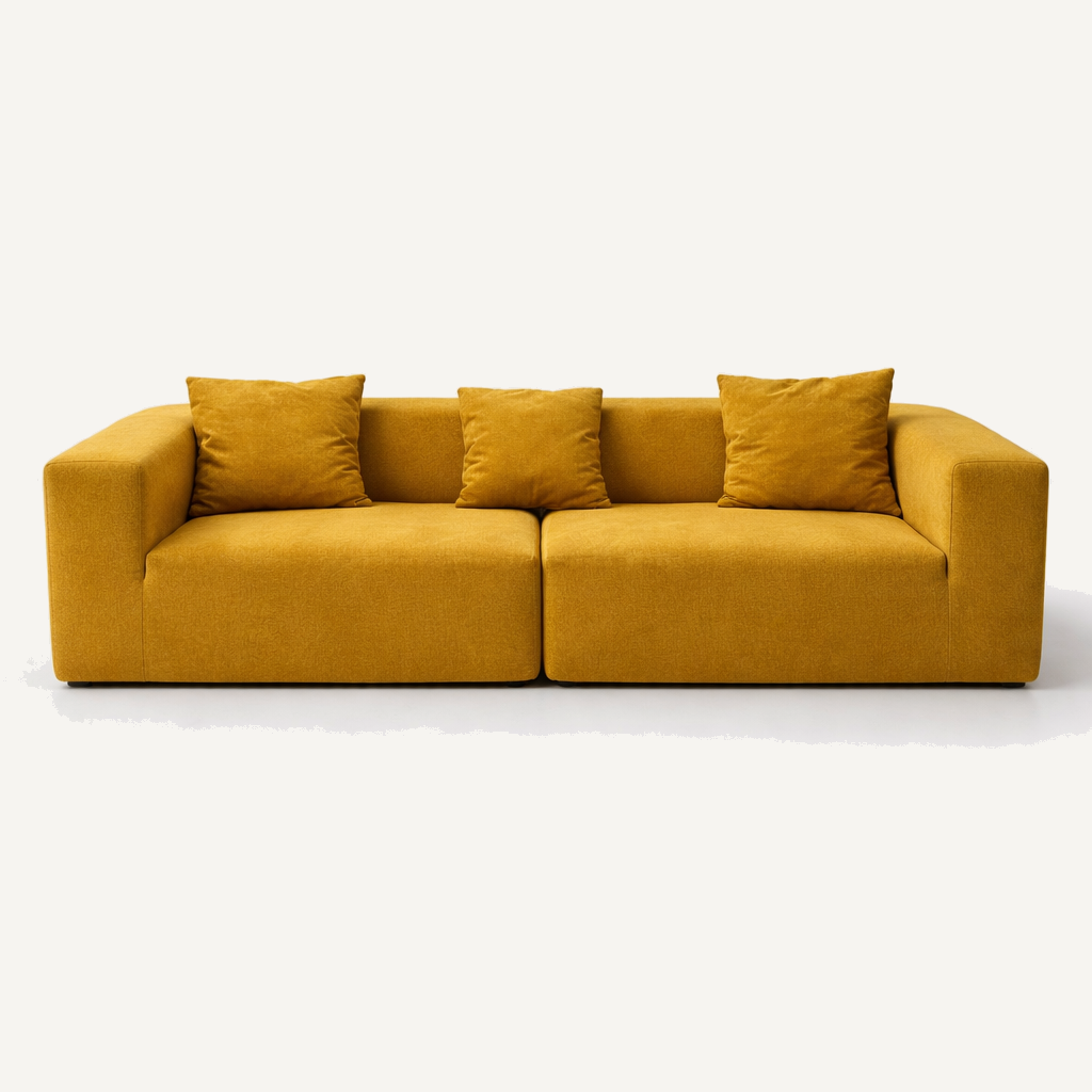 B-309 Squareline Modular Sofa, front view